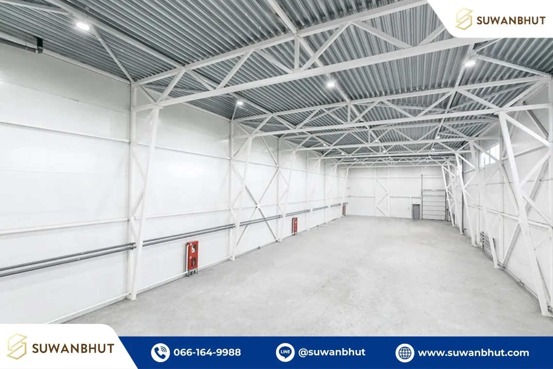 ข้อดีของโกดังสำเร็จรูป โซลูชันที่รวดเร็วกว่า คุ้มค่า และปรับแต่งได้