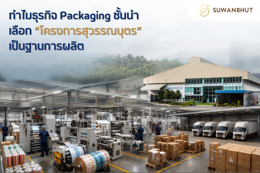 ทำไมธุรกิจ Packaging ชั้นนำ เลือก โครงการสุวรรณบุตร เป็นฐานการผลิต